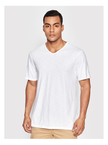 United Colors Of Benetton Тишърт 3JE1J4264 Бял Relaxed Fit