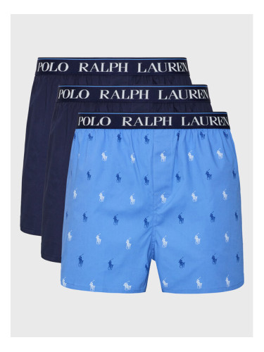 Polo Ralph Lauren Комплект 3 чифта боксерки 714866472002 Цветен