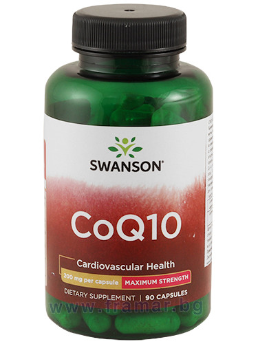 СУОНСЪН КОЕНЗИМ Q10 капсули 200 мг * 90