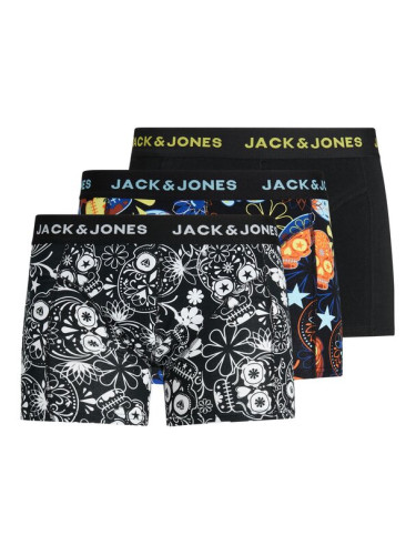 Jack&Jones Комплект 3 чифта боксерки Sugar Skull 12185485 Цветен