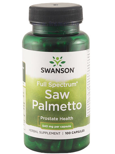 СУОНСЪН САО ПАЛМЕТО капсули 540 мг * 100