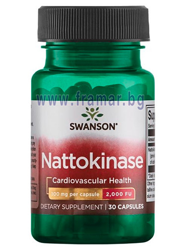 СУОНСЪН НАТОКИНАЗА капсули 100 мг * 30