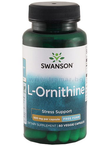 СУОНСЪН L - ОРНИТИН капсули 500 мг * 60