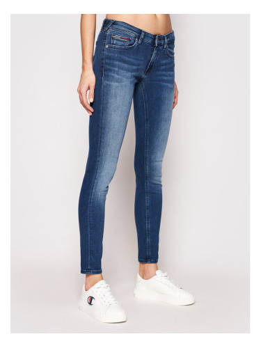 Tommy Jeans Дънки Sophie DW0DW09214 Тъмносин Skinny Fit