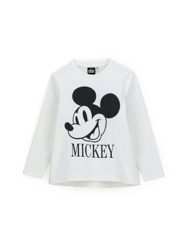 Original Marines Блуза MICKEY MOUSE DCAV3521F Бял Regular Fit