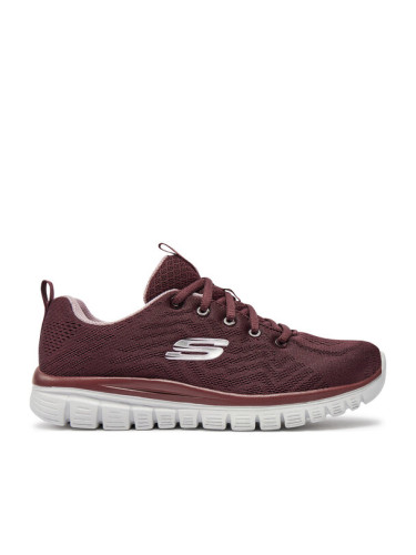 Skechers Сникърси Get Connected 12615/WINE Бордо