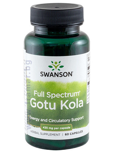 СУОНСЪН ГОТУ КОЛА капсули 435 мг * 60