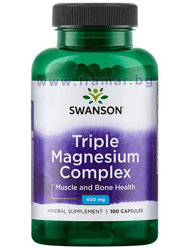 СУОНСЪН ТРОЕН МАГНЕЗИЕВ КОМЛЕКС капсули * 100