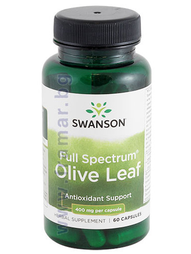 СУОНСЪН МАСЛИНА ЛИСТ капсули 400 мг * 60