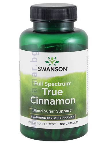 СУОНСЪН КАНЕЛА ФУЛ СПЕКТРУМ капсули 300 мг * 120