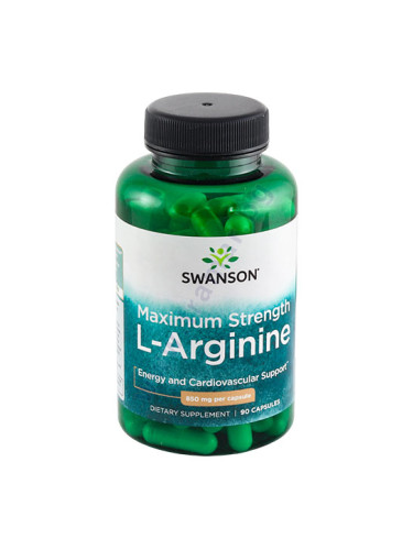 СУОНСЪН ПОДСИЛЕН L - АРГИНИН капсули 850 мг * 90