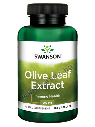 СУОНСЪН ЕКСТРАКТ ОТ ЛИСТА НА МАСЛИНА капсули 500 мг * 120