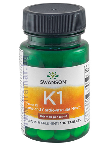 СУОНСЪН ВИТАМИН К1 таблетки 100 мкг * 100