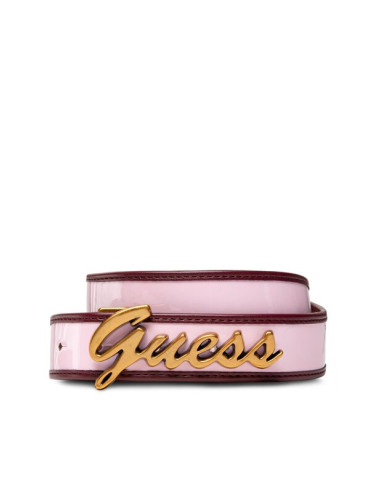 Guess Дамски колан Magali Belt W3RZ03 WF7Q0 Розов