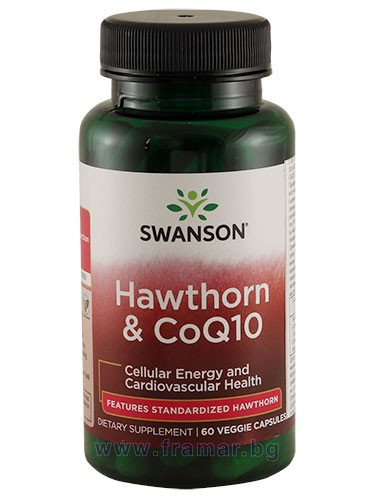 СУОНСЪН ГЛОГ + COQ10 капсули 600 мг * 60