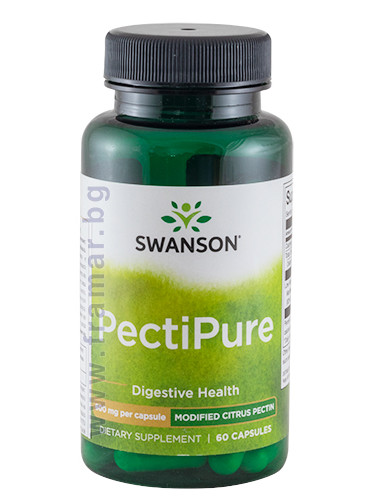 СУОНСЪН ПЕКТИПЮР ЦИТРУСОВ ПЕКТИН капсули 600 мг * 60