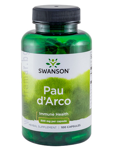 СУОНСЪН ПАУ ДАРКО капсули 500 мг * 100