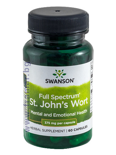 СУОНСЪН ЖЪЛТ КАНТАРИОН капсули 375 мг * 60