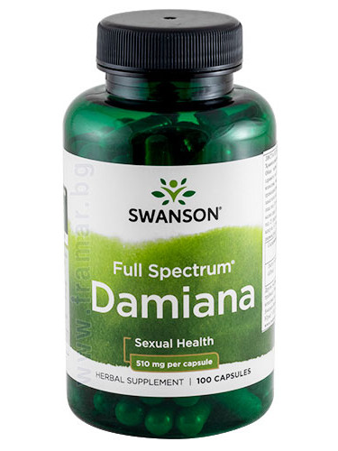 СУОНСЪН ДАМЯНА капсули 510 мг * 100