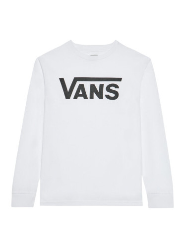 Vans Блуза Classic Ls VN000XOI Бял Classic Fit