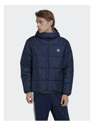 adidas Преходно яке HM2462 Тъмносин Relaxed Fit