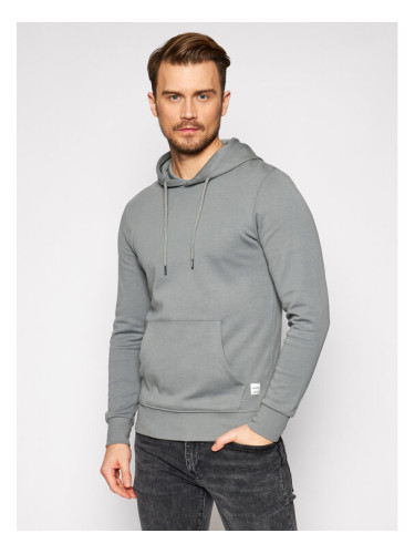 Jack&Jones Суитшърт Basic 12182537 Сив Regular Fit