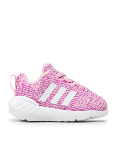 adidas Сникърси Swift Run 22 El I GW8185 Розов