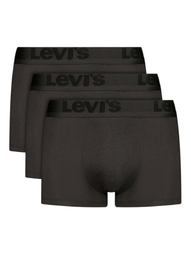 Levi's® Комплект 3 чифта боксерки 37149-0296 Черен