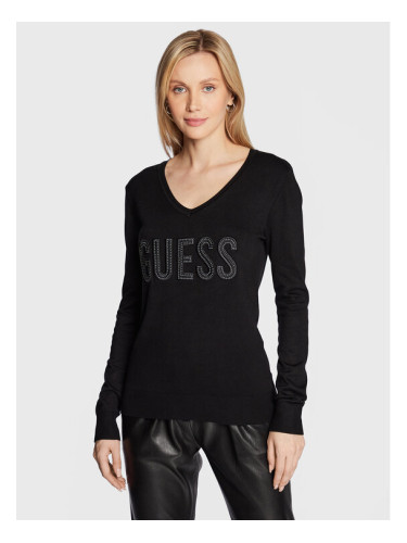 Guess Пуловер Pascale W2BR52 Z2NQ2 Черен Regular Fit