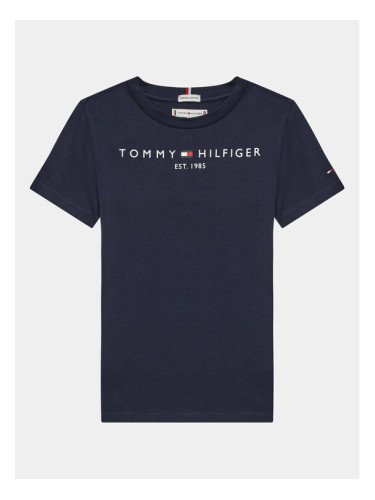 Tommy Hilfiger Тишърт Essential KS0KS00210 Тъмносин Regular Fit