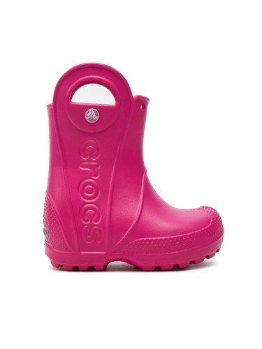 Crocs Гумени ботуши Handle It Rain Boot Kids 12803 Розов