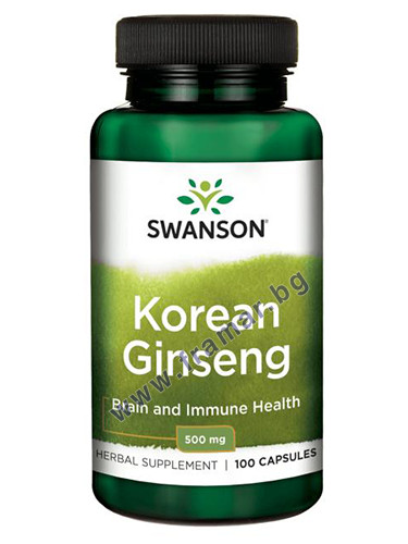 СУОНСЪН КОРЕЙСКИ ЖЕН ШЕН капсули 500 мг * 100