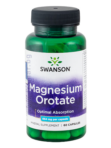 СУОНСЪН МАГНЕЗИЕВ ОРОТАТ капсули 40 мг * 60