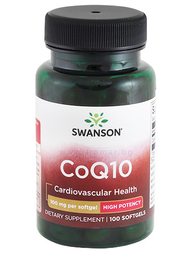 СУОНСЪН КОЕНЗИМ Q10 капсули 100 мг * 100