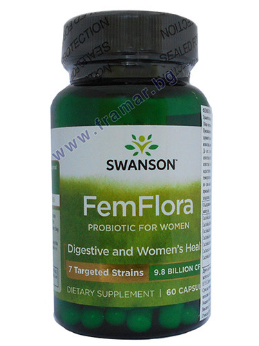 СУОНСЪН ФЕМФЛОРА ПРОБИОТИК ФОРМУЛА ЗА ЖЕНИ капсули * 60