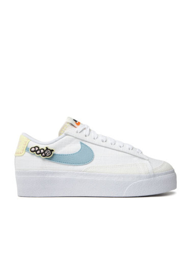 Nike Сникърси Blazer Low Platform Se DJ6376 100 Бял