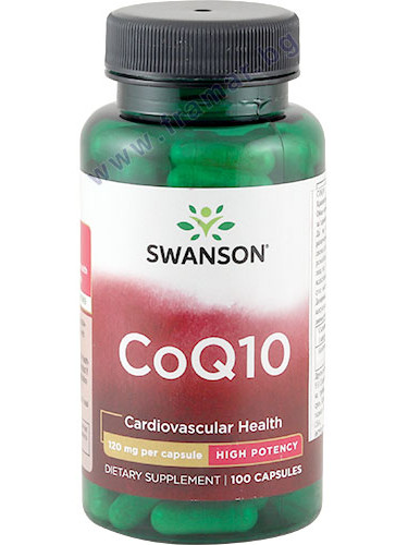 СУОНСЪН КОЕНЗИМ Q10 капсули 120 мг * 100