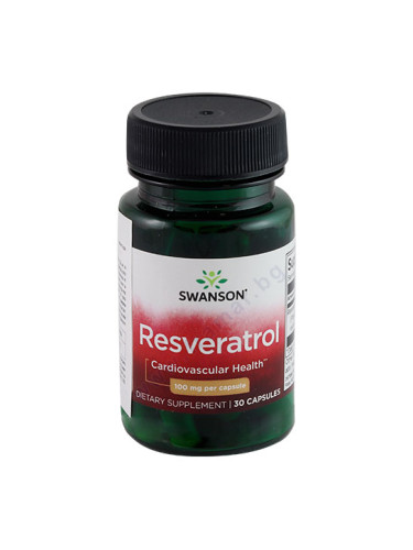 СУОНСЪН РЕСВЕРАТРОЛ капсули 100 мг * 30