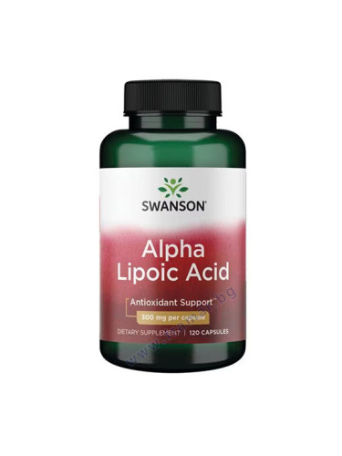 СУОНСЪН АЛФА ЛИПОЕВА КИСЕЛИНА капсули 300 мг * 120