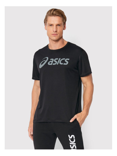Asics Тениска от техническо трико Core 2011C334 Черен Regular Fit