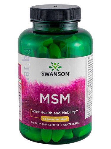 СУОНСЪН МСМ таблетки 1500 мг * 120