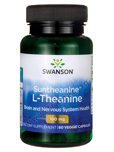 СУОНСЪН САНТЕАНИН L - ТЕАНИН капсули 100 мг * 60