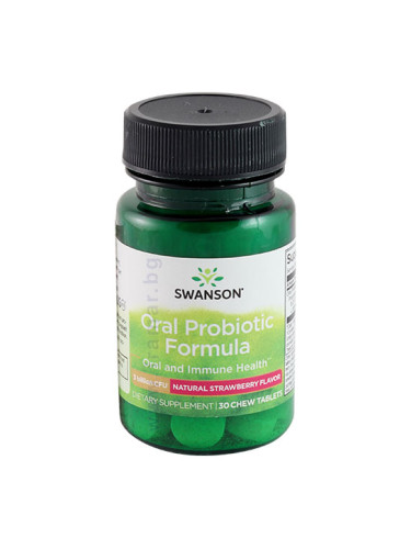 СУОНСЪН ОРАЛНА ПРОБИОТИЧНА ФОРМУЛА дъвчащи таблетки * 30