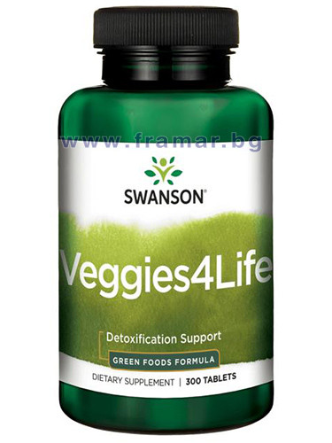 СУОНСЪН ЗЕЛЕНЧУЦИ ЗА ЖИВОТ таблетки * 300