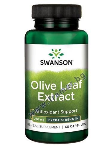 СУОНСЪН СУПЕР СИЛЕН ЕКСТРАКТ ОТ ЛИСТА НА МАСЛИНА капсули 750 мг * 60