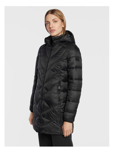 CMP Зимно палто 32K3036 Черен Regular Fit