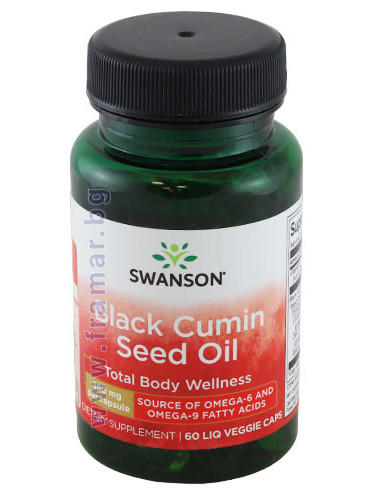 СУОНСЪН МАСЛО ОТ СЕМЕНА НА ЧЕРЕН КИМИОН капсули * 60