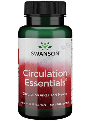 СУОНСЪН ДОБАВКА ЗА НОРМАЛНА ЦИРКУЛАЦИЯ НА КРЪВТА капсули * 60