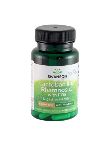 СУОНСЪН ПРОБИОТИК ЛАКТОБАЦИЛУС РАМНОЗУС С ФРУКТООЛИГОЗАХАРИДИ капсули * 60