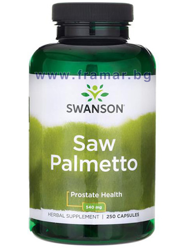 СУОНСЪН САО ПАЛМЕТО капсули 540 мг * 250